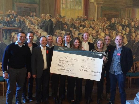 I 2015 var det Paderup Gymnasium, der løb af med sejren og de 10.000 kr. SamfundsCup